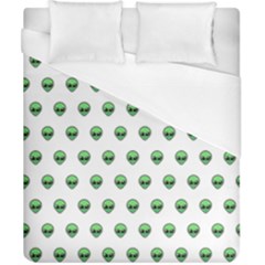 Aliens Ufo Fantasy Pattern Duvet Cover (california King Size) by Wegoenart