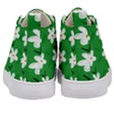 Flowers Art Pattern Floral Kids  Mid-Top Canvas Sneakers View4