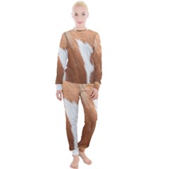 Horse Coat Animal Equine Women s Lounge Set by artworkshop