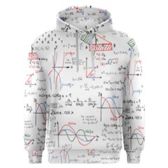 Math Formula Pattern Men s Overhead Hoodie by Wegoenart