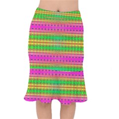 Peace And Love Short Mermaid Skirt by Thespacecampers