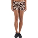 Leopard Jaguar Dots Yoga Shorts View1