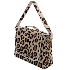 Leopard Jaguar Dots Box Up Messenger Bag by ConteMonfrey