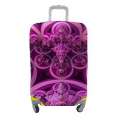 Fractal-math-geometry-visualization Pink Luggage Cover (small) by Pakrebo