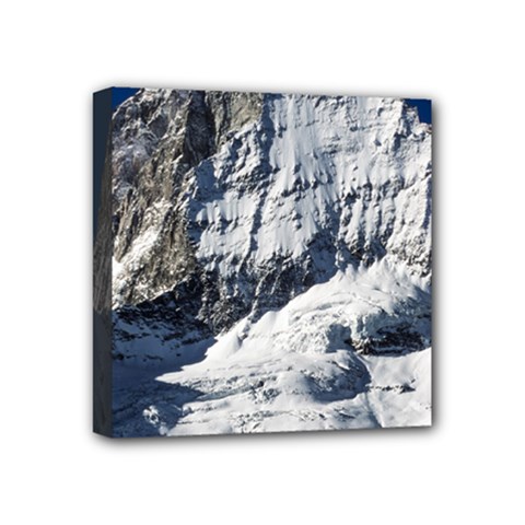 Adventure Altitude Climb Cold Mini Canvas 4  X 4  (stretched) by Wegoenart