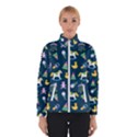 Cute Babies Toys Seamless Pattern Women s Bomber Jacket View1