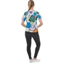 Abstract Pattern Women s Sport Raglan Tee View2