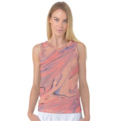 Illustration Background Light Abstract Texture Women s Basketball Tank Top by Wegoenart