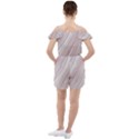 Illustration Marble Texture Marble Painting Stone Ruffle Cut Out Chiffon Playsuit View2