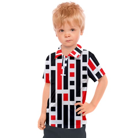 Illustration Background Geometric Pattern Kids  Polo Tee by Wegoenart