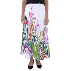 Im Fourth Dimension Colour 31 Flared Maxi Skirt by imanmulyana