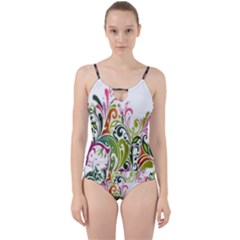 Im Fourth Dimension Colour 31 Cut Out Top Tankini Set by imanmulyana