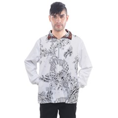 Im Fourth Dimension Black White 34 Men s Half Zip Pullover by imanmulyana