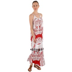 Im Fourth Dimension Colour 36 Cami Maxi Ruffle Chiffon Dress by imanmulyana