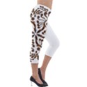 IM Fourth Dimension Colour 41 Lightweight Velour Capri Leggings  View4