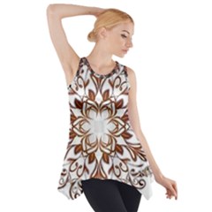 Im Fourth Dimension Colour 43 Side Drop Tank Tunic by imanmulyana