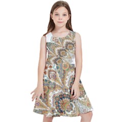 Im Fourth Dimension Colour 52 Kids  Skater Dress by imanmulyana