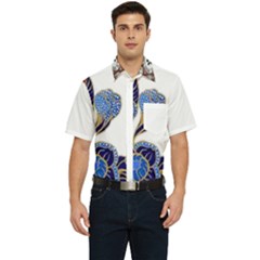 Im Fourth Dimension Colour 58 Men s Short Sleeve Pocket Shirt  by imanmulyana