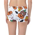 Illustration Pumpkin Bear Bat Bunny Chicken Reversible Boyleg Bikini Bottoms View2