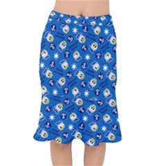 Illustration Duck Cartoon Background Short Mermaid Skirt by Sudhe