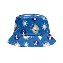 Illustration Duck Cartoon Background Bucket Hat by Sudhe