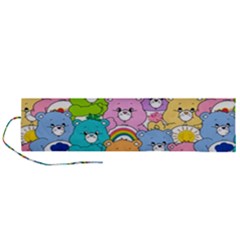 Care Bears Bear Background Cartoon Roll Up Canvas Pencil Holder (l) by Sudhe