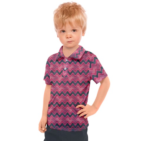 Background-pattern-structure Kids  Polo Tee by Jancukart