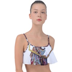 Im Fourth Dimension Abimanyu Frill Bikini Top by imanmulyana