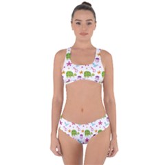 Turtles Animals Sea Life Criss Cross Bikini Set by Amaryn4rt