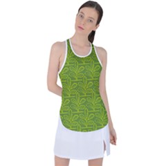 Oak Tree Nature Ongoing Pattern Racer Back Mesh Tank Top by Mariart