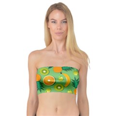 Fruit Tropical Pattern Design Art Bandeau Top by danenraven