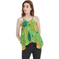 Fruit Tropical Pattern Design Art Flowy Camisole Tank Top by danenraven