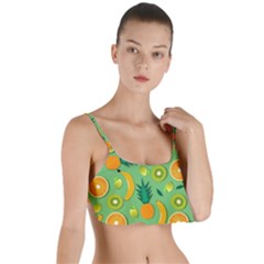 Fruit Tropical Pattern Design Art Layered Top Bikini Top  by danenraven