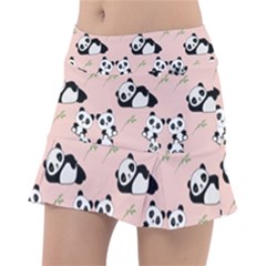 Pattern Panda Bear Classic Tennis Skirt by danenraven