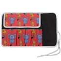 Illustration Elephant Cartoon Animal Monkey Pen Storage Case (M) View2