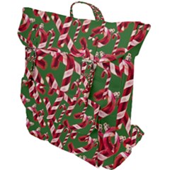 Christmas Wrapping Paper Abstract Buckle Up Backpack by danenraven