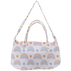 Rainbow Pattern Removal Strap Handbag by ConteMonfrey