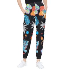 Design Print Pattern Colorful Tapered Pants by Ravend