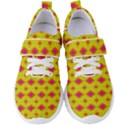 Red Yellow Abstract Women s Velcro Strap Shoes View1