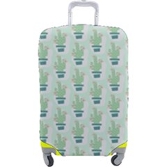 Cuteness Overload Of Cactus!  Luggage Cover (large) by ConteMonfrey