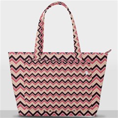 Geometric Pink Waves  Back Pocket Shoulder Bag  by ConteMonfrey