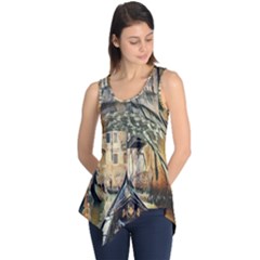 Art Venice Channel Sleeveless Tunic by ConteMonfrey