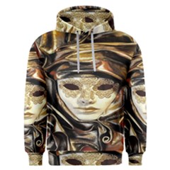 Artistic Venetian Mask Men s Overhead Hoodie by ConteMonfrey