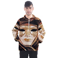 Venetian Mask Men s Half Zip Pullover by ConteMonfrey