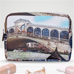 Lovely Gondola Ride - Venetian Bridge Make Up Pouch (medium) by ConteMonfrey