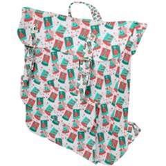 Birthday Pattern Party Celebration Buckle Up Backpack by danenraven