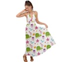 Turtle Animal Sea Life Backless Maxi Beach Dress View1