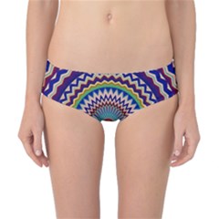 Kaleidoscope Geometric Circles Classic Bikini Bottoms by danenraven