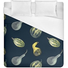 Vintage Vegetables Zucchini Duvet Cover (king Size) by ConteMonfreyShop