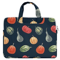 Vintage Vegetables  Macbook Pro 16  Double Pocket Laptop Bag  by ConteMonfreyShop